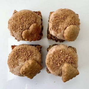 Biscoffery vegan gluten-free flapjack treats