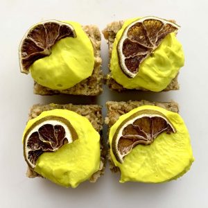 Key Lime Pie flapjack vegan gluten-free treat