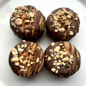 Snickathon Vegan Gluten Free Baked Doughnut