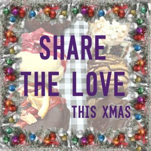Christmas sharing box gluten-free vegan doughnuts flapjacks box set