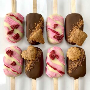 Gluten-free vegan cake magnums cakesicles truffles treats