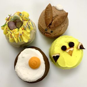 Easter doughnuts 2023 vegan gluten-free baked treats