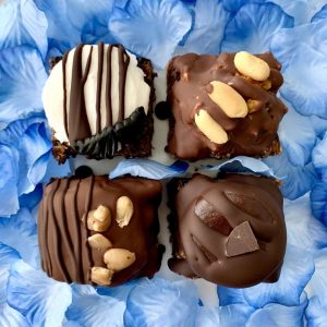Fathers Day flapjacks vegan gluten-free treats