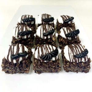 Viscount Mintgomery flapjack chocolate mint vegan gluten-free treats