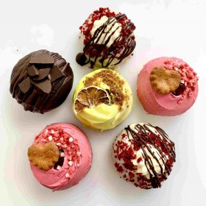 Doughnuts baked vegan gluten-free treats