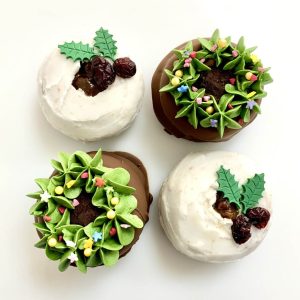 Christmas Doughnuts treats box set vegan gluten-free
