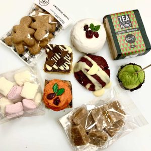 Christmas hamper vegan gluten-free treats festive